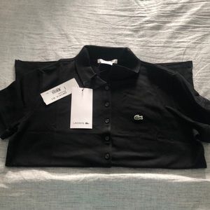 Lacoste Noir 94 Cotton Elastane Size 6